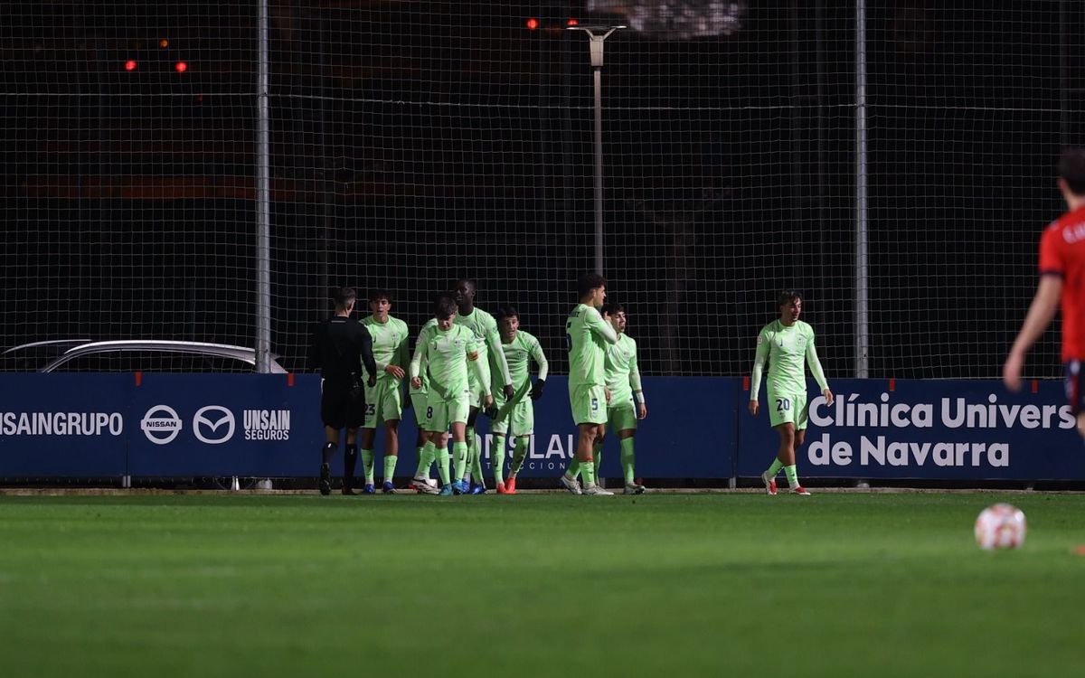 Osasuna B 1-2 Barça Atlètic: Comeback win