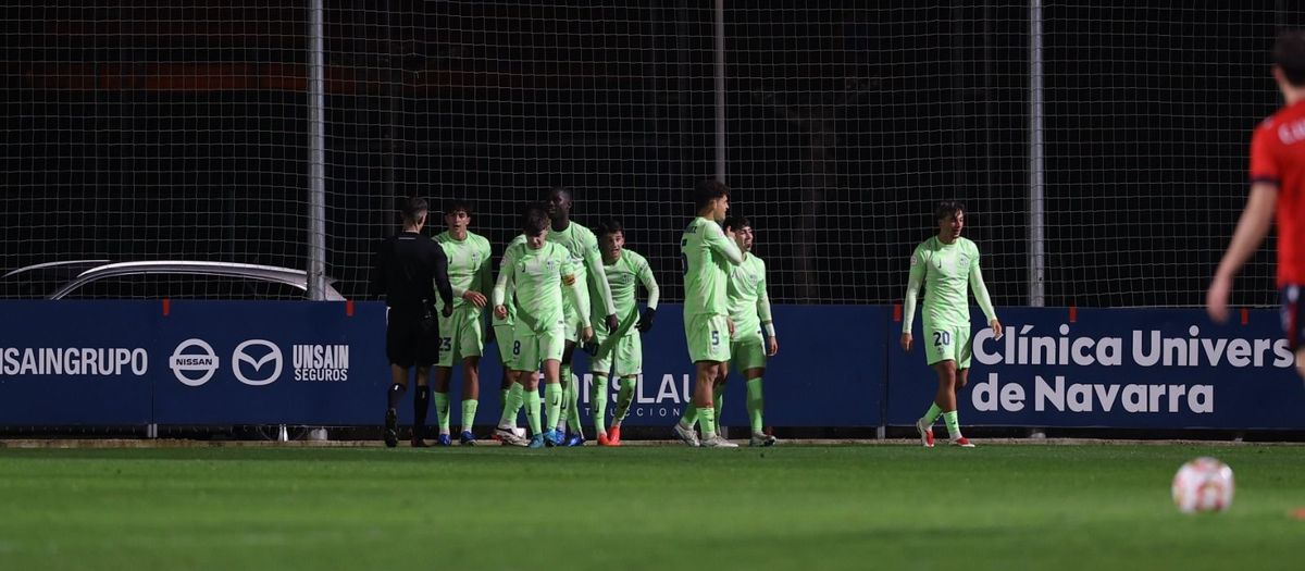 Osasuna B - Barça Atlètic: Triunfo con remontada (1-2)