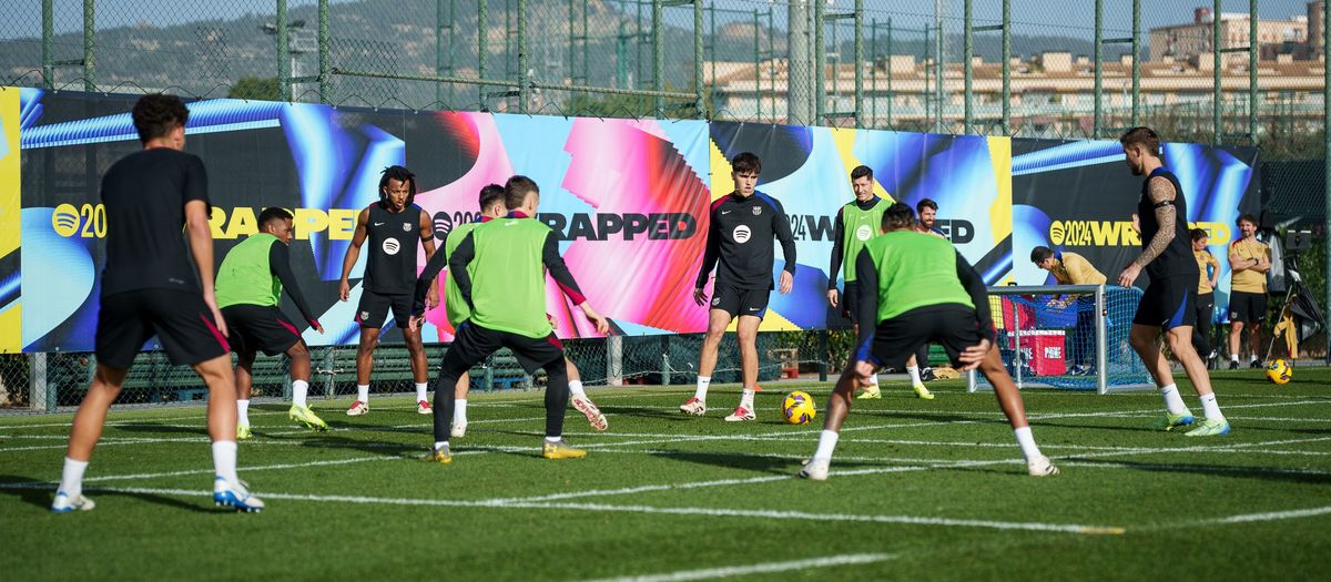 Barça to return to training on 29 December