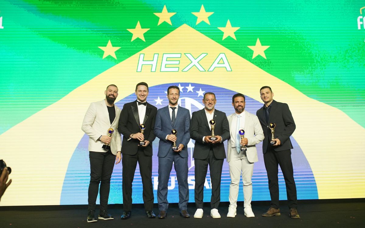 Premiats a la Gala Mundo do Futsal