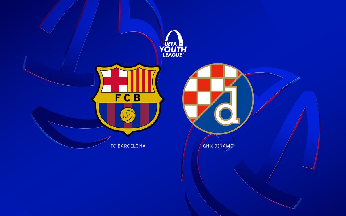 Barça U19s to face GNK Dinamo in last 32 of UEFA Youth League