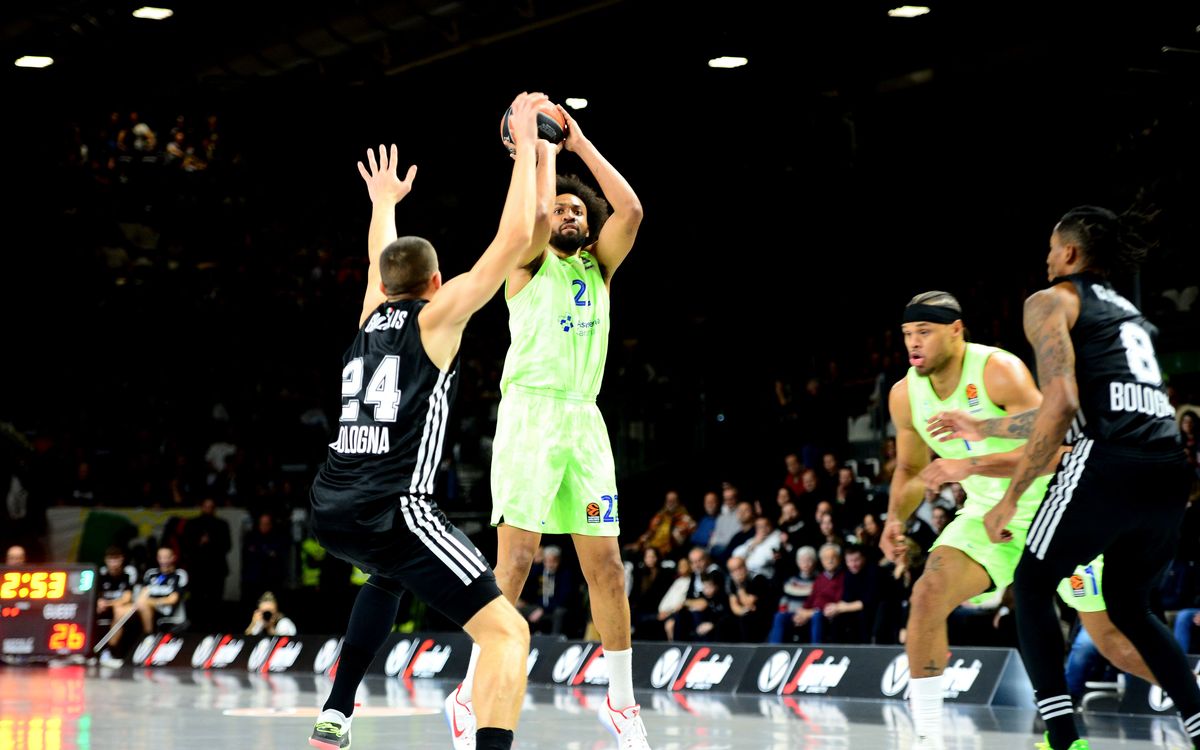 Virtus Segafredo Bologna 86-81 Barça: Slip up in Europe