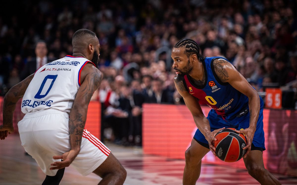 Barça - Estrella Roja: Se escapa la victoria (74-78)