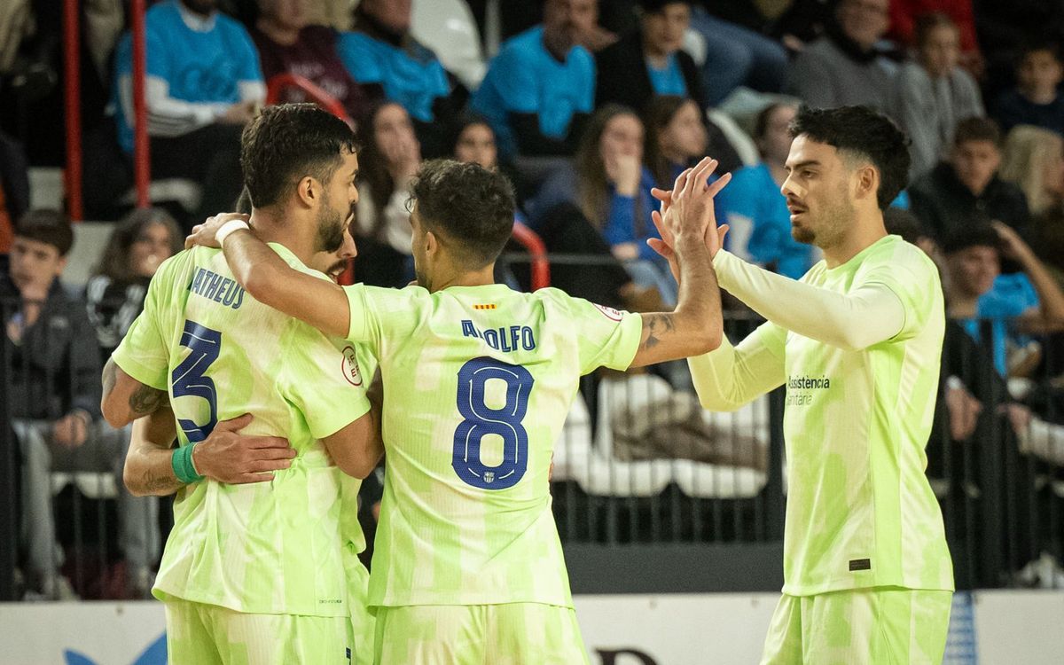 AE Bellsport L’Hospitalet - Barça: Lluitaran pel primer títol del curs (0-7)