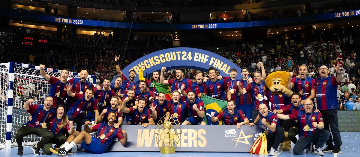 Concluye un 2024 espectacular para el Barça de balonmano