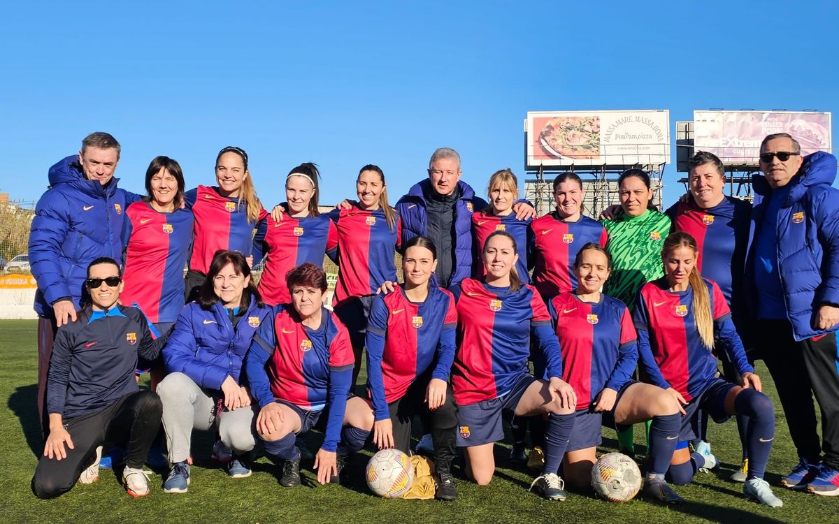 El equipo femenino de la Agrupación juega el torneo Women’s Legends Cup