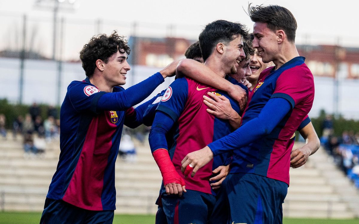 Juvenil A-Real Sociedad: Remuntada de caràcter i a vuitens (2-1)