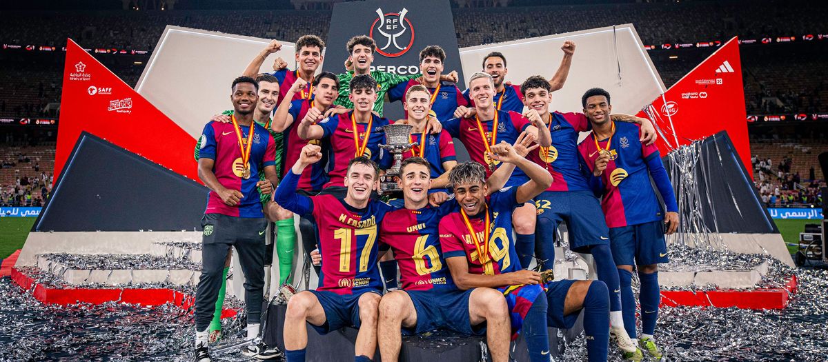 First trophy for 13 FC Barcelona players