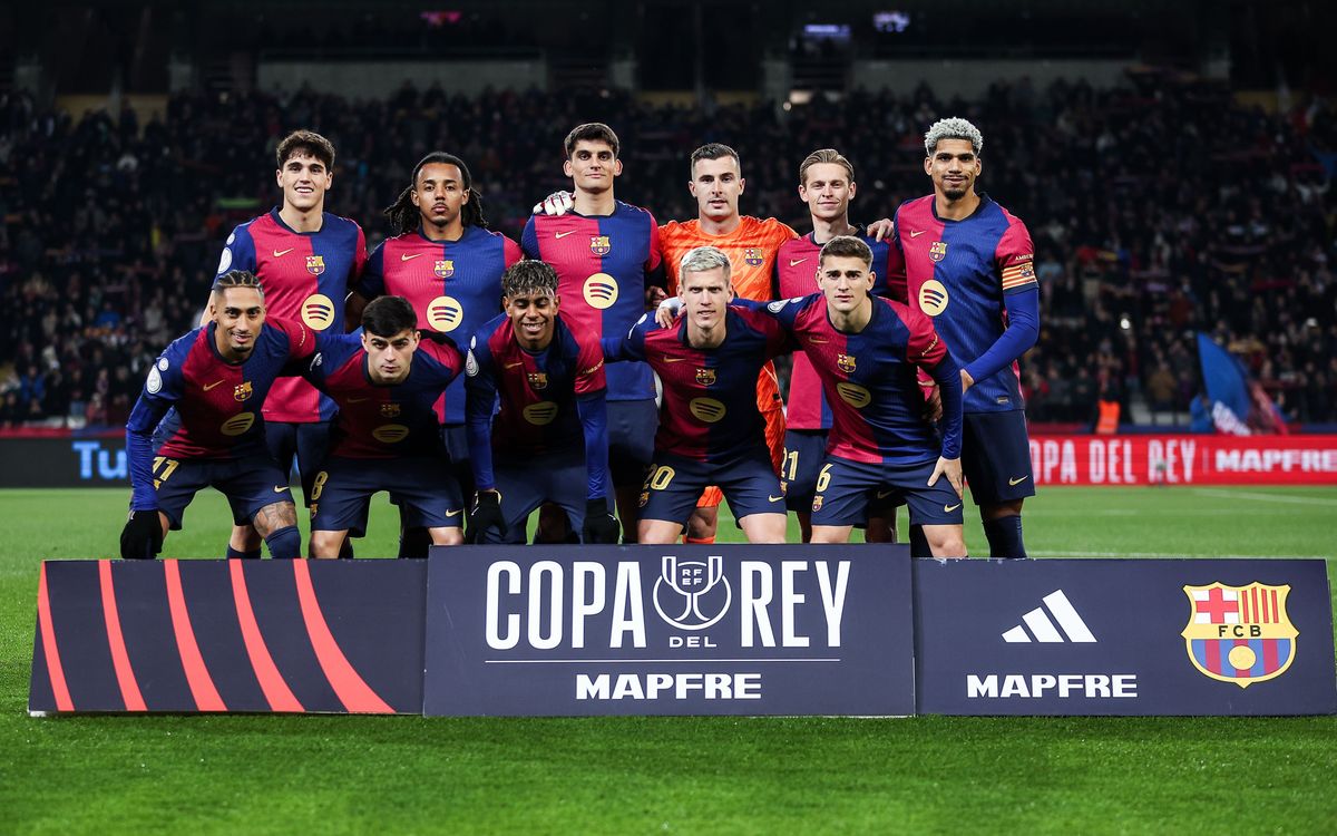 Copa del Rey team against Betis youngest in seven years