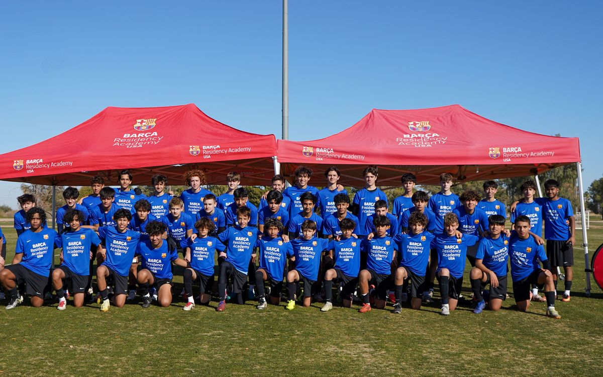 Finalitzats els try outs a la Barça Residency Academy Arizona