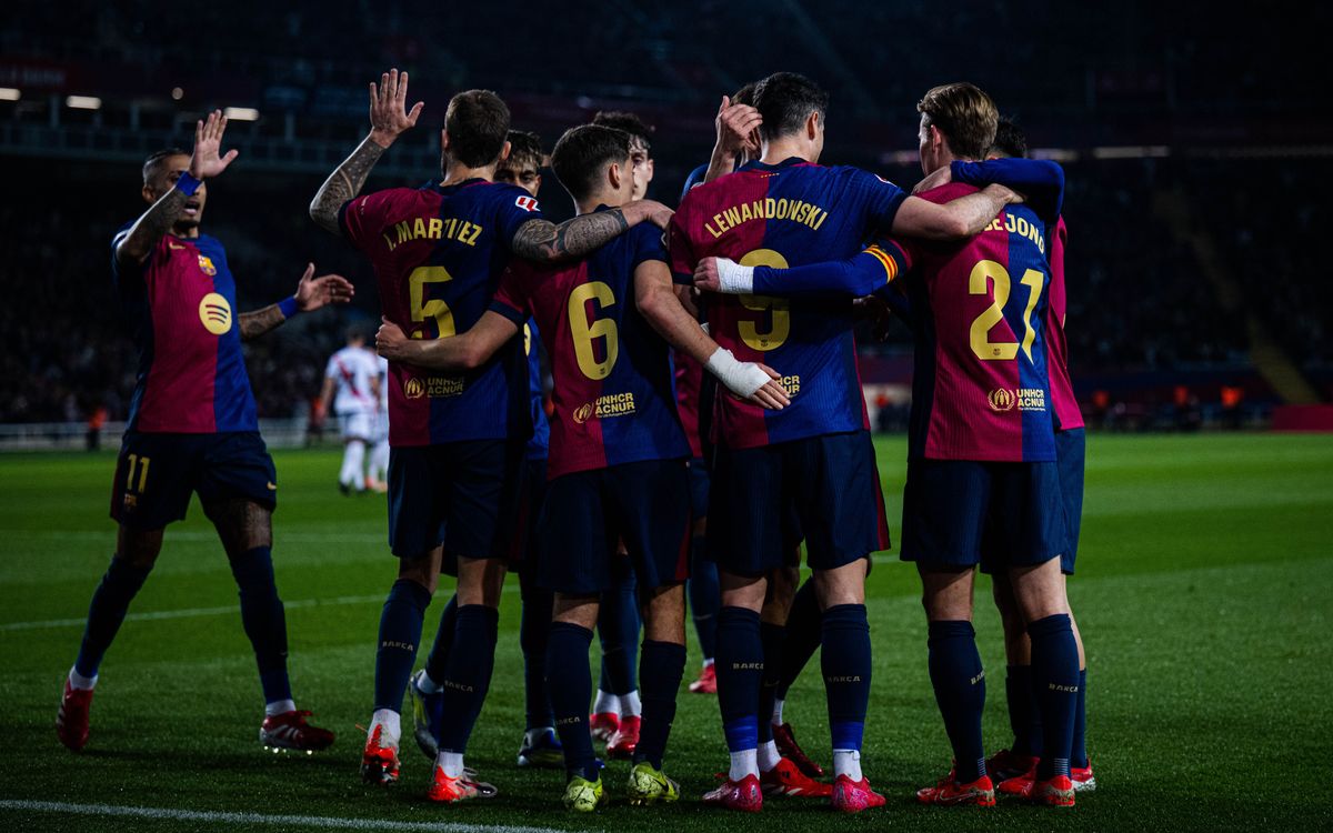 FC Barcelona 10 Rayo Vallecano Top stuff