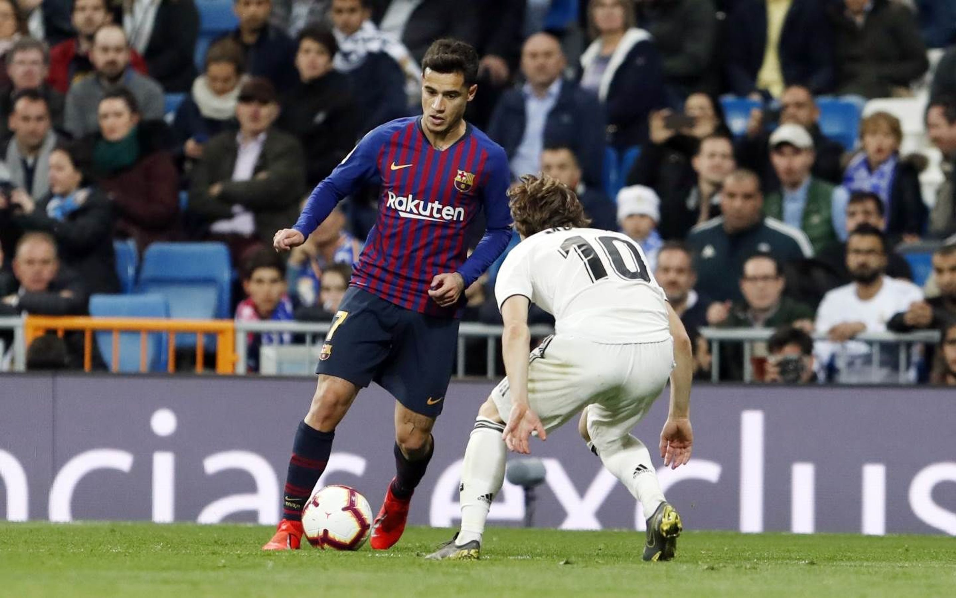 The best photos from the La Liga win in the Bernabéu